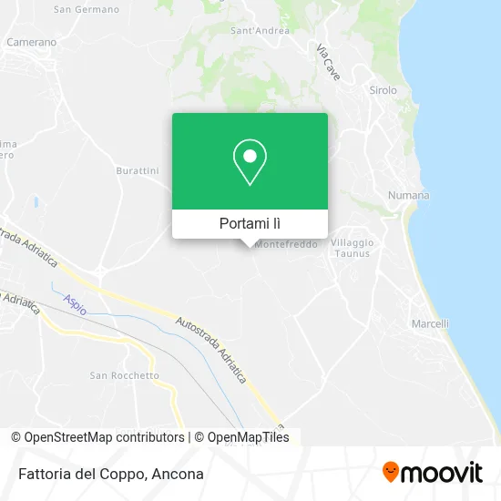 Mappa Fattoria del Coppo