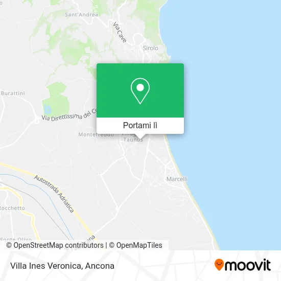 Mappa Villa Ines Veronica