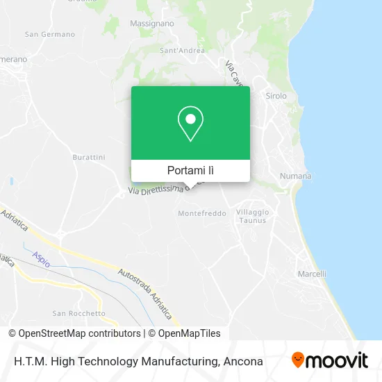 Mappa H.T.M. High Technology Manufacturing