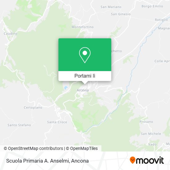 Mappa Scuola Primaria A. Anselmi