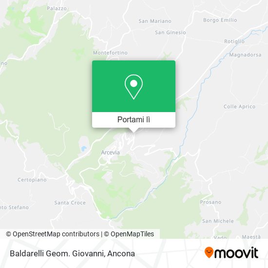 Mappa Baldarelli Geom. Giovanni