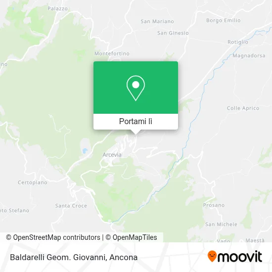 Mappa Baldarelli Geom. Giovanni