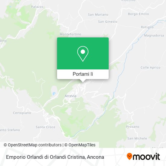 Mappa Emporio Orlandi di Orlandi Cristina