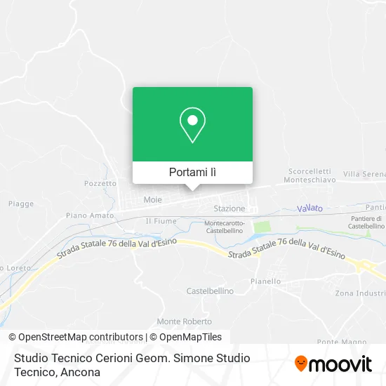 Mappa Studio Tecnico Cerioni Geom. Simone Studio Tecnico