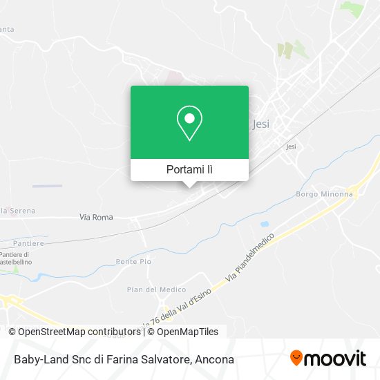 Mappa Baby-Land Snc di Farina Salvatore