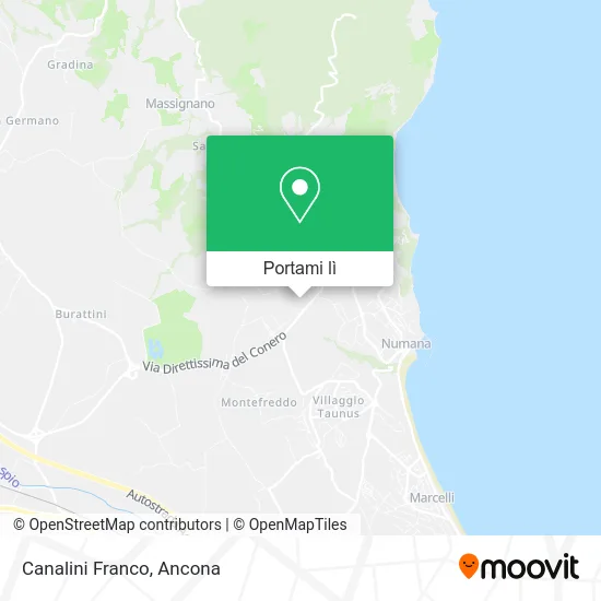 Mappa Canalini Franco