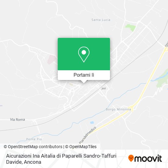 Mappa Aicurazioni Ina Aitalia di Paparelli Sandro-Taffuri Davide
