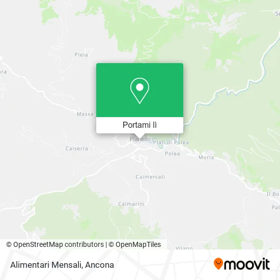 Mappa Alimentari Mensali