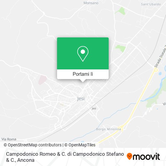 Mappa Campodonico Romeo & C. di Campodonico Stefano & C.