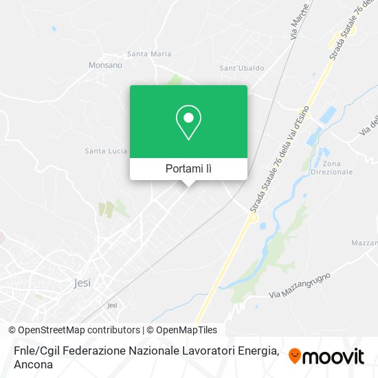 Mappa Fnle / Cgil Federazione Nazionale Lavoratori Energia
