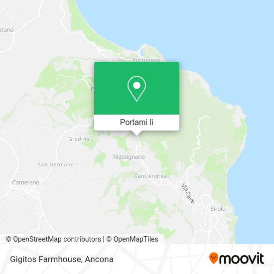 Mappa Gigitos Farmhouse