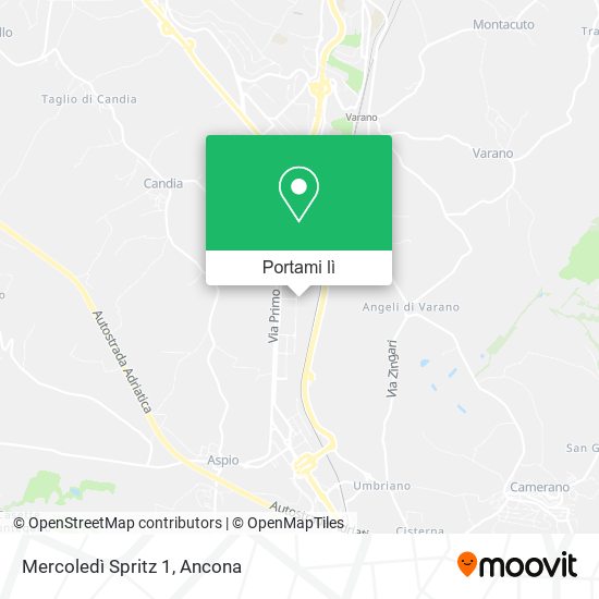 Mappa Mercoledì Spritz 1