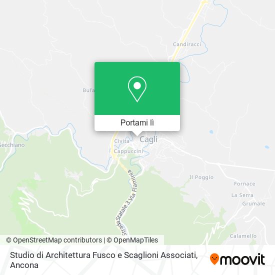 Mappa Studio di Architettura Fusco e Scaglioni Associati