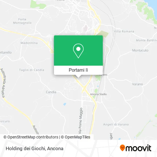 Mappa Holding dei Giochi