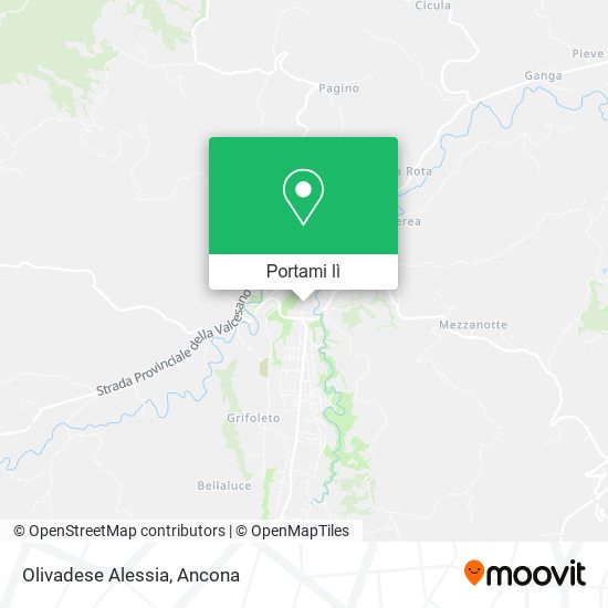 Mappa Olivadese Alessia