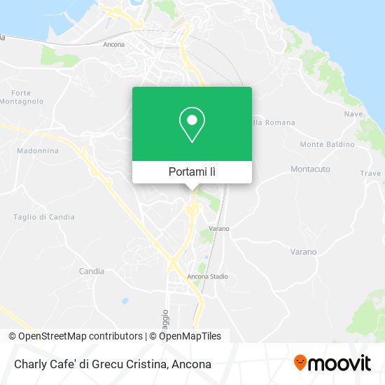 Mappa Charly Cafe' di Grecu Cristina