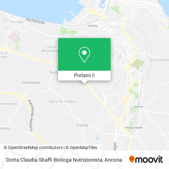 Mappa Dotta Claudia Sbaffi-Biologa Nutrizionista