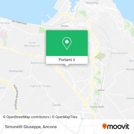 Mappa Simonetti Giuseppe