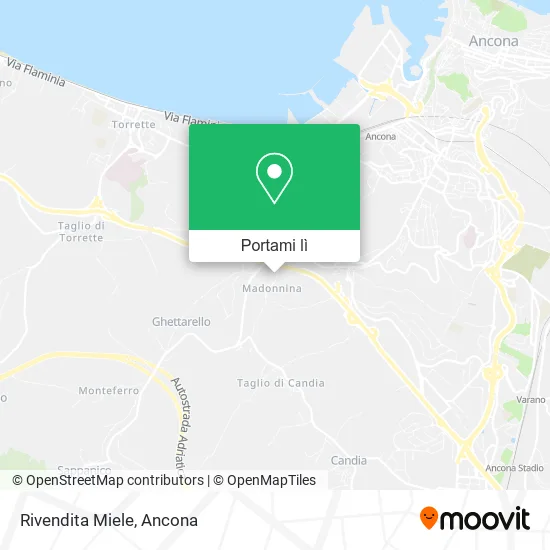 Mappa Rivendita Miele