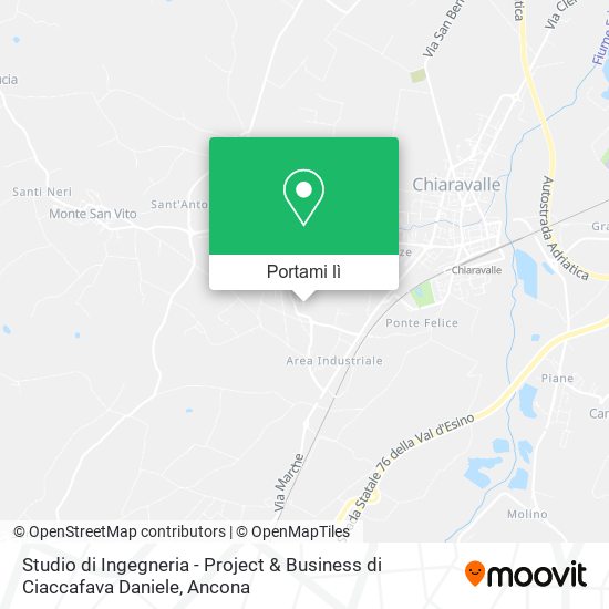 Mappa Studio di Ingegneria - Project & Business di Ciaccafava Daniele