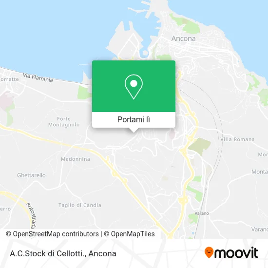 Mappa A.C.Stock di Cellotti.