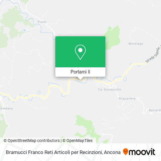 Mappa Bramucci Franco Reti Articoli per Recinzioni