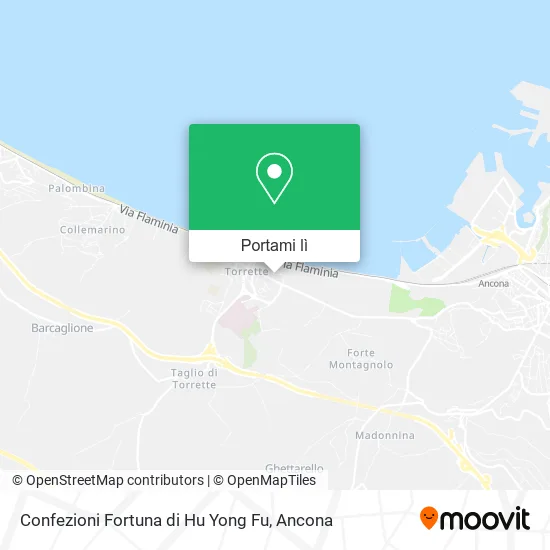 Mappa Confezioni Fortuna di Hu Yong Fu