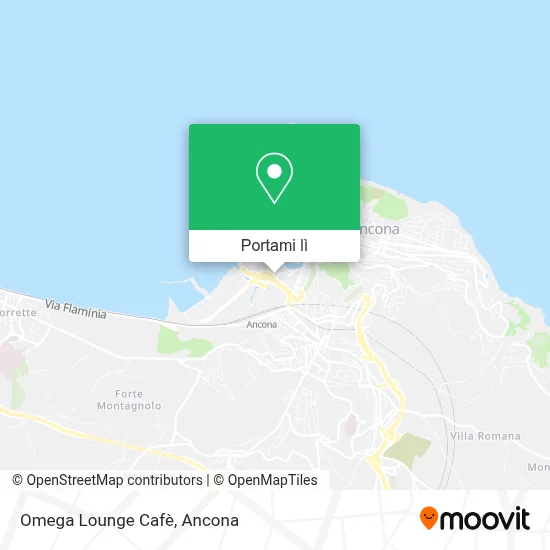 Mappa Omega Lounge Cafè