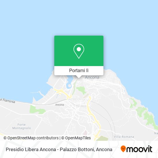 Mappa Presidio Libera Ancona - Palazzo Bottoni