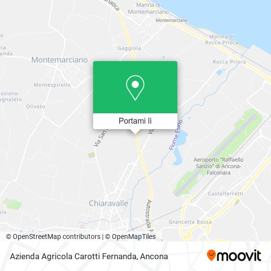 Mappa Azienda Agricola Carotti Fernanda