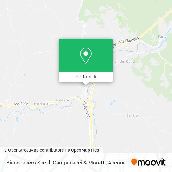 Mappa Biancoenero Snc di Campanacci & Moretti