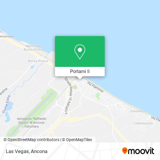 Mappa Las Vegas