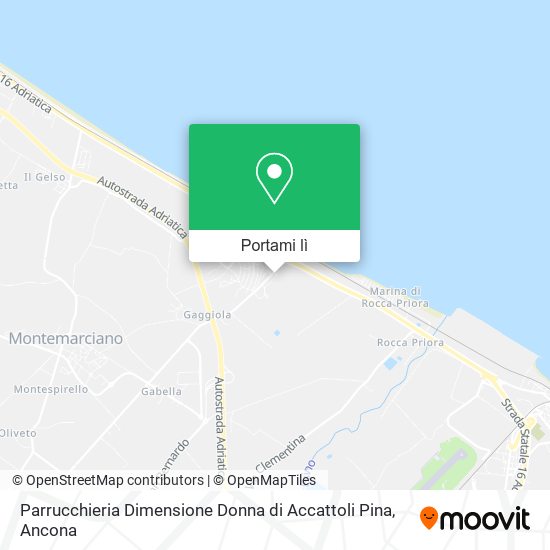Mappa Parrucchieria Dimensione Donna di Accattoli Pina