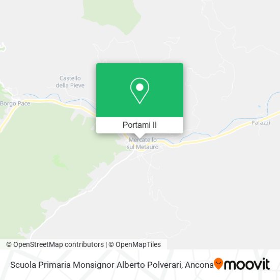 Mappa Scuola Primaria Monsignor Alberto Polverari