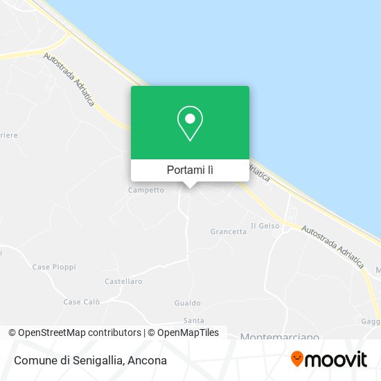 Mappa Comune di Senigallia