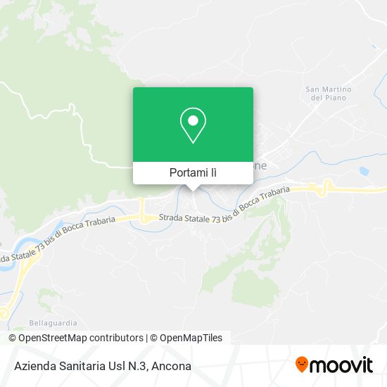 Mappa Azienda Sanitaria Usl N.3