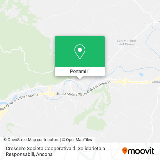Mappa Crescere Società Cooperativa di Solidarietà a Responsabili
