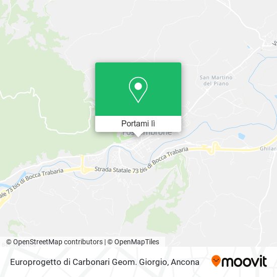 Mappa Europrogetto di Carbonari Geom. Giorgio