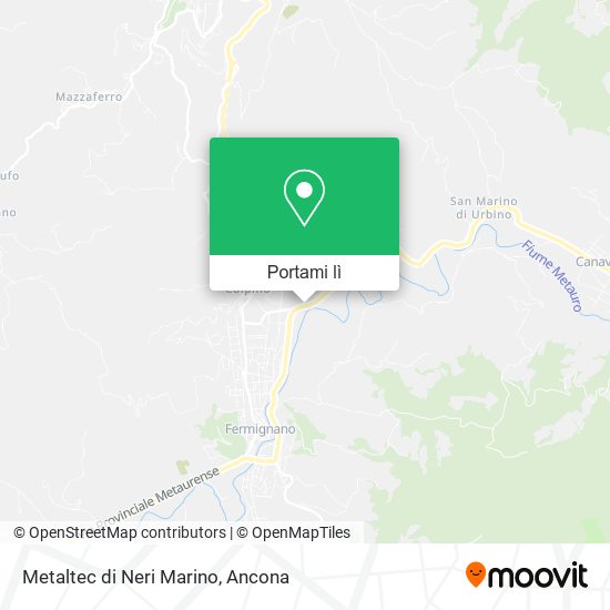 Mappa Metaltec di Neri Marino