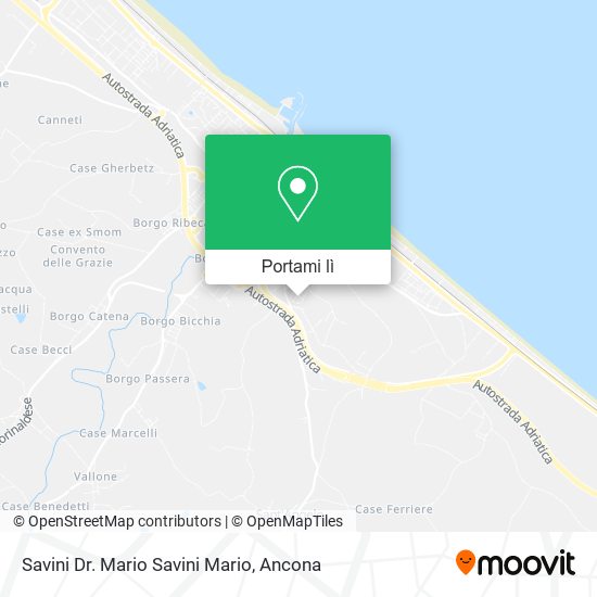 Mappa Savini Dr. Mario Savini Mario