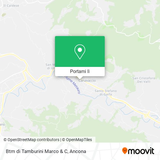 Mappa Btm di Tamburini Marco & C