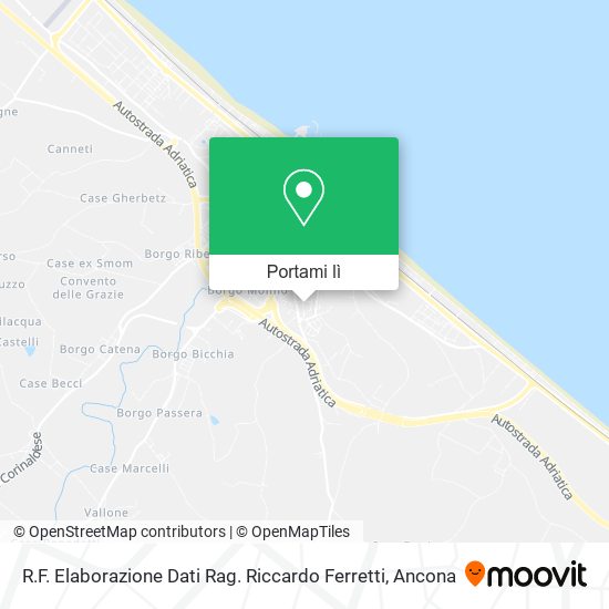 Mappa R.F. Elaborazione Dati Rag. Riccardo Ferretti