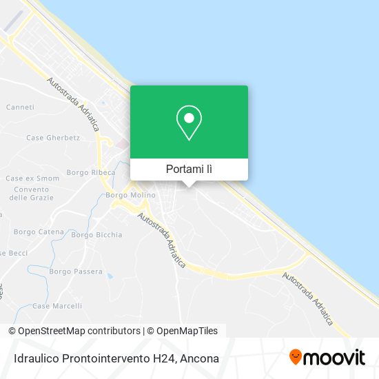 Mappa Idraulico Prontointervento H24