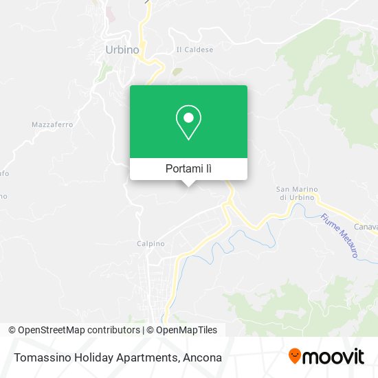 Mappa Tomassino Holiday Apartments