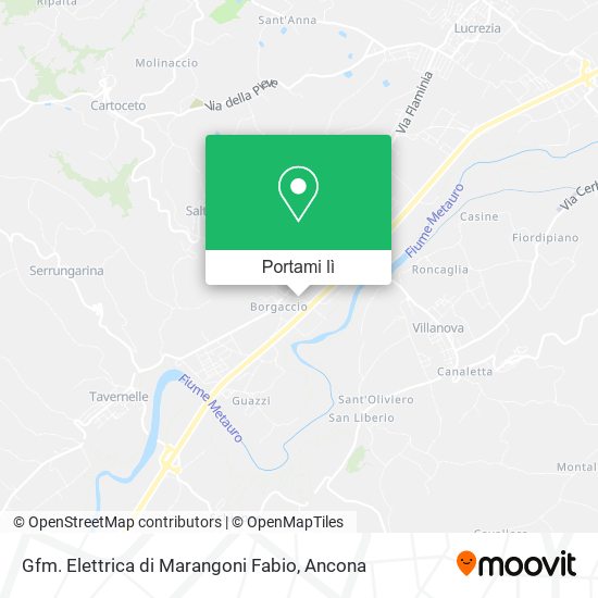 Mappa Gfm. Elettrica di Marangoni Fabio
