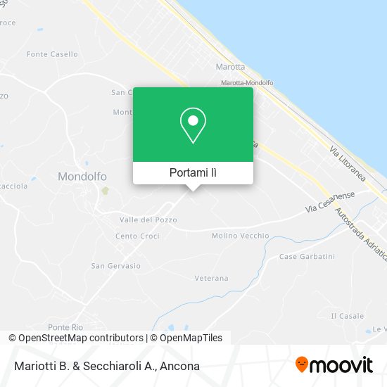 Mappa Mariotti B. & Secchiaroli A.