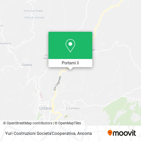 Mappa Yuri Costruzioni Societa'Cooperativa