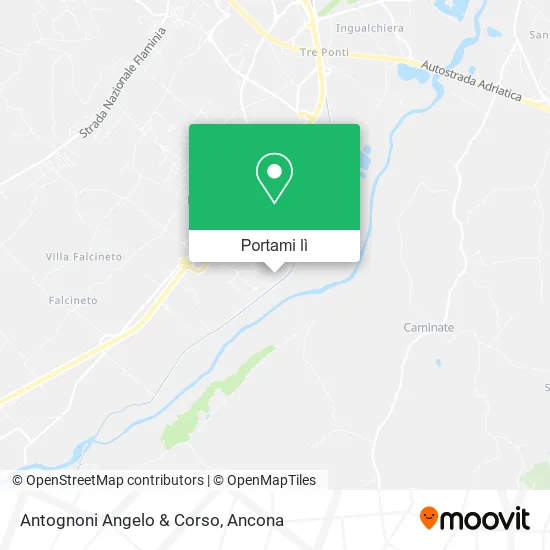 Mappa Antognoni Angelo & Corso