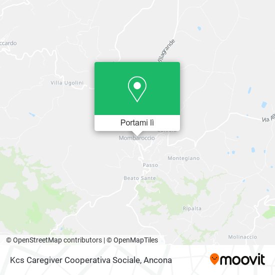 Mappa Kcs Caregiver Cooperativa Sociale