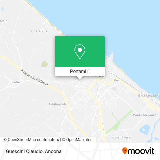 Mappa Guescini Claudio